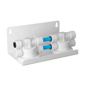 Cabeçote PROFINE® Duplo + Suporte Parede * 3/8" in/out